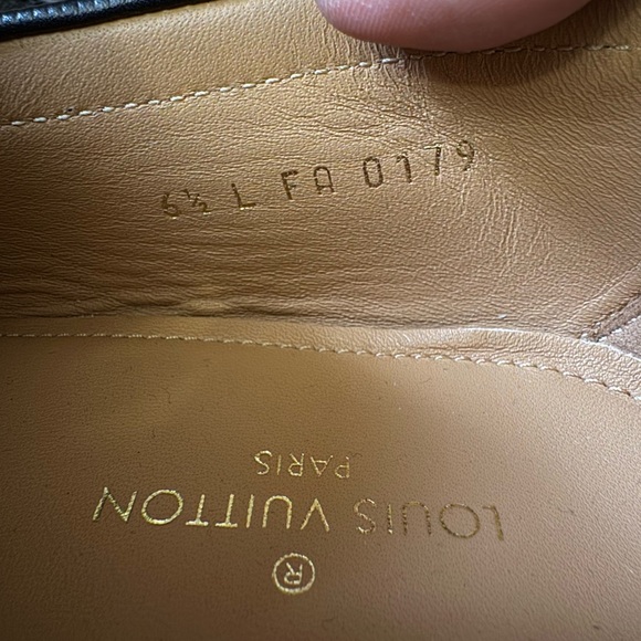 Louis Vuitton Epi Leather Major Loafers LV Sz 6.5 US Sz 7.5 Made in Italy - Picture 8 of 10